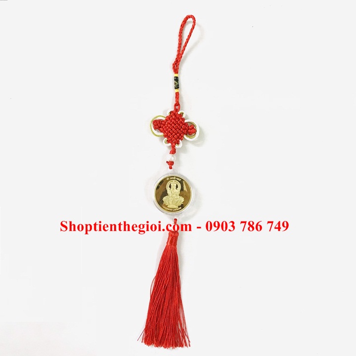 Dây treo Xu Quan Âm Bát Quái Âm Dương - SP005263 